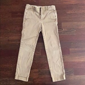 J Crew (crewcuts) Boys: Skinny 7, sun faded chinos
